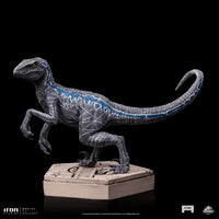 Jurassic World - Icons Statue - Velociraptor B Blue