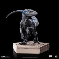 Jurassic World - Icons Statue - Velociraptor B Blue