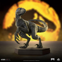 Jurassic World - Icons Statue - Velociraptor B Blue