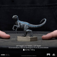 Jurassic World - Icons Statue - Velociraptor B Blue