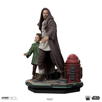 Star Wars - Obi-Wan Kenobi Deluxe Art Scale Statue 1/10 - Obi-Wan & Young Leia