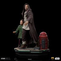 Star Wars - Obi-Wan Kenobi Deluxe Art Scale Statue 1/10 - Obi-Wan & Young Leia