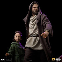 Star Wars - Obi-Wan Kenobi Deluxe Art Scale Statue 1/10 - Obi-Wan & Young Leia