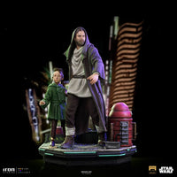 Star Wars - Obi-Wan Kenobi Deluxe Art Scale Statue 1/10 - Obi-Wan & Young Leia