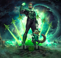 DC Comics Art Scale Deluxe Statue 1/10 Green Lantern Unleashed 24 cm