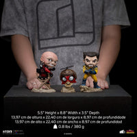 Deadpool & Wolverine Mini Co. PVC Figure Deadpool and Wolverine set Unmasked 14 cm