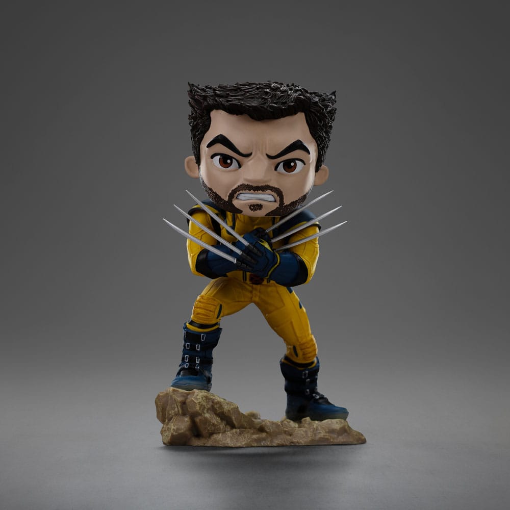 Deadpool & Wolverine Mini Co. PVC Figure Deadpool and Wolverine set Unmasked 14 cm