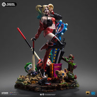 DC Comics - Deluxe Art Scale Statue 1/10 - Harley Quinn (Gotham City Sirens)