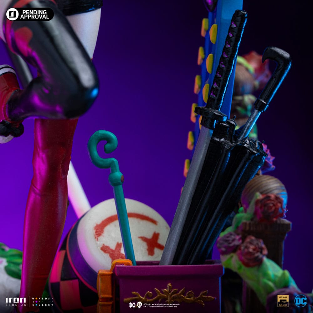 DC Comics - Deluxe Art Scale Statue 1/10 - Harley Quinn (Gotham City Sirens)
