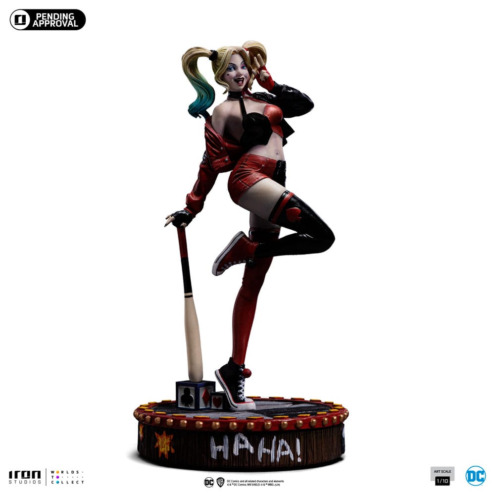 DC Comics - Art Scale Statue 1/10 - Harley Quinn (Gotham City Sirens)