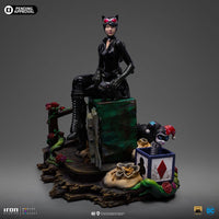 DC Comics - Deluxe Art Scale Statue 1/10-  Catwoman (Gotham City Sirens)