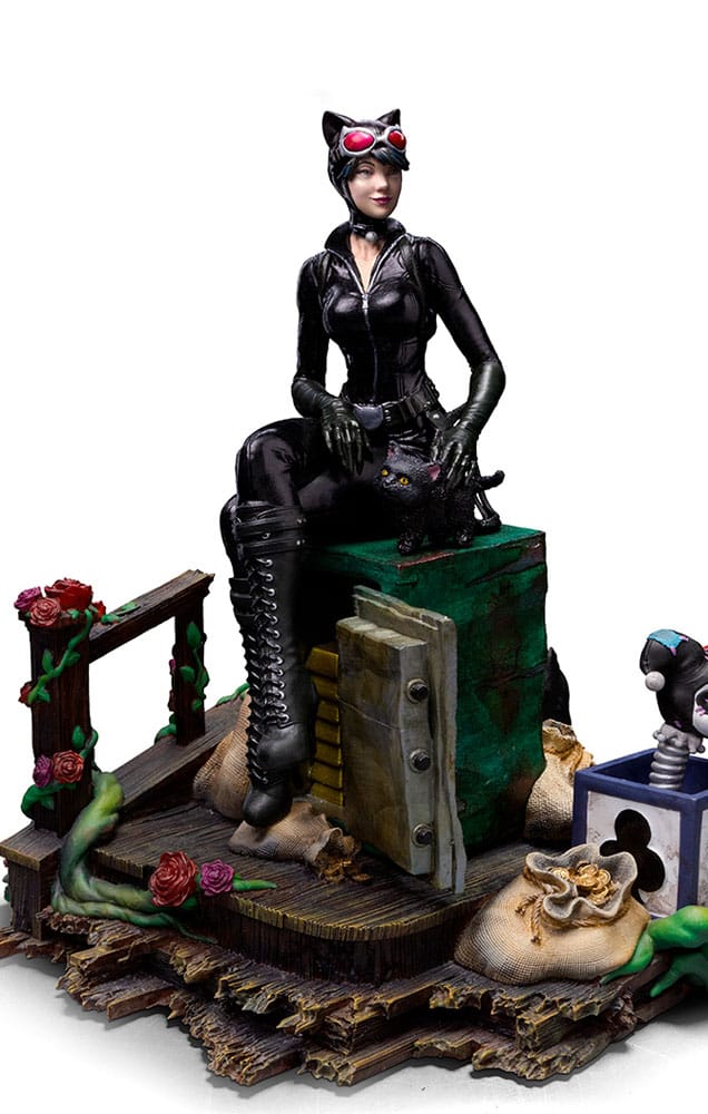 DC Comics - Deluxe Art Scale Statue 1/10-  Catwoman (Gotham City Sirens)