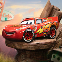 Cars Deluxe Art Scale Statue 1/10 Lightning Mcqueen & Tow Mater 31 cm