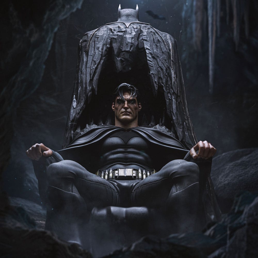 DC Comics - Legacy Replica Statue 1/4 - Batman and Bruce Wayne