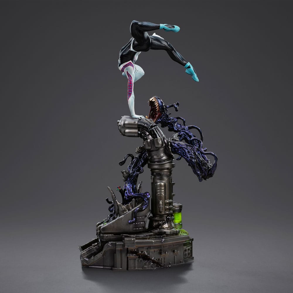 Spider-Man vs Villains Art Scale Statue 1/10 Ghost Spider Diorama  34 cm