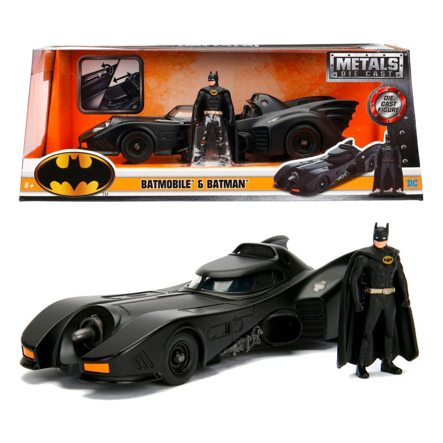 DC Comics - Diecast Model 1/24 Batman 1989 Batmobile