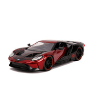 Spider-Man Diecast Model 1/24 2017 Ford GT Miles Morales