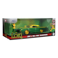 Marvel Diecast Model 1/24 Ford Thunderbird Loki