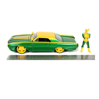 Marvel Diecast Model 1/24 Ford Thunderbird Loki