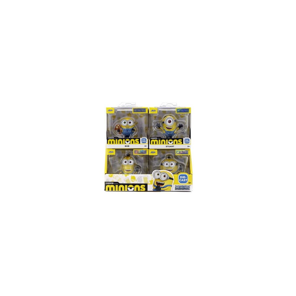 Minions Nano Metalfigs Diecast Mini Figures Wave 1 5 cm Assortment (12)