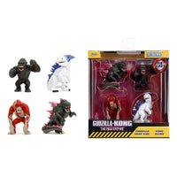 Godzilla - Nano Metalfigs Diecast Mini Figures - 4-Pack Wave