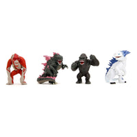 Godzilla - Nano Metalfigs Diecast Mini Figures - 4-Pack Wave