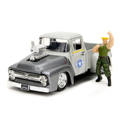 Street Fighter Diecast Model 1/24 1956 Ford Pickup Guile