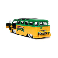 Teenage Mutant Ninja Turtles Diecast Model 1/24 1962 VW Bus Leonardo