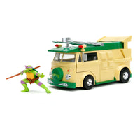 Teenage Mutant Ninja Turtles Diecast Model 1/24 Donatello & Party Wagon