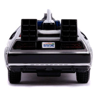 Back to the Future II Hollywood Rides Diecast Model 1/32 DeLorean Time Machine