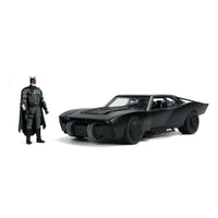 Batman 2022 Hollywood Rides Diecast Model 1/18 2022 Batmobile with Figure