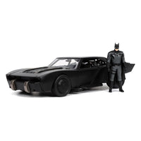 DC Comics - Diecast Model 1/24 - Batman 2022 Hollywood Rides: 2022 Batmobile with Figure