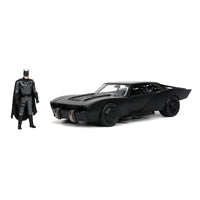 DC Comics - Diecast Model 1/24 - Batman 2022 Hollywood Rides: 2022 Batmobile with Figure