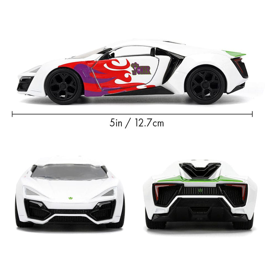 DC Comics Diecast Model 1/32 Lykan Hypersport Joker