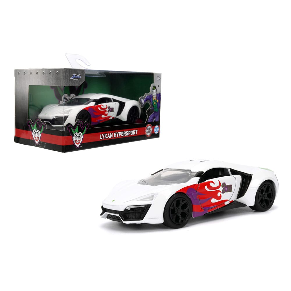 DC Comics Diecast Model 1/32 Lykan Hypersport Joker