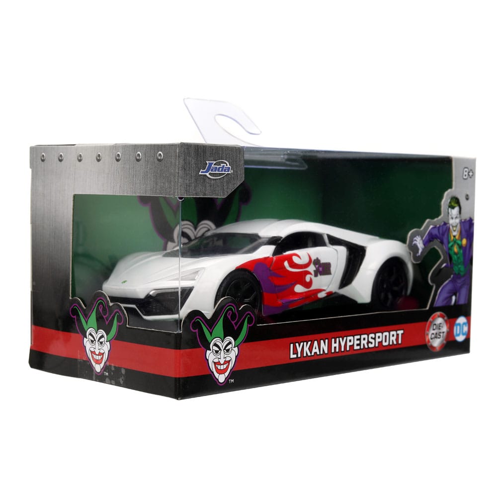 DC Comics Diecast Model 1/32 Lykan Hypersport Joker