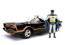 DC Comics - Batman Diecast Model 1/24 - 1966 Classic TV Series Batmobile with figure