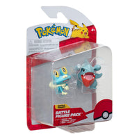 Pokémon Battle Figure First Partner Set Figure 2-Pack Gible, Froakie 5 cm