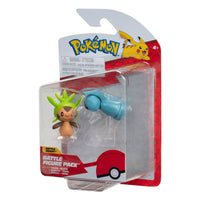 Pokémon Battle Figure First Partner Set Figure 2-Pack Chespin, Beldum 5 cm