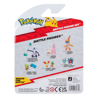 Pokémon Battle Figure Set 3-Pack Pawniard, Squirtle #1, Monferno 5 cm