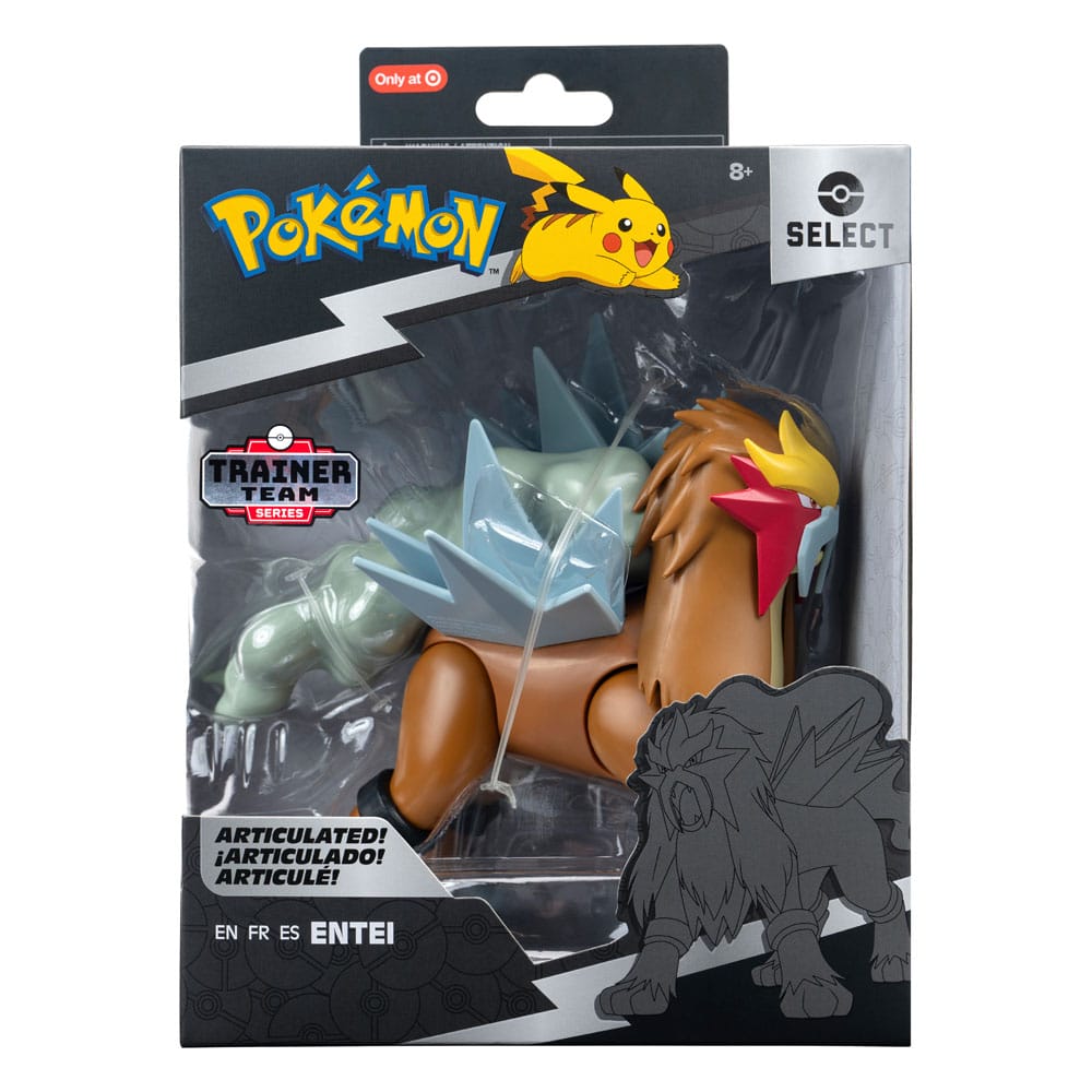Pokémon 25th anniversary Select Action Figure Entei 15 cm