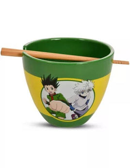 Hunter x Hunter Ramen Bowl with Chopsticks Logo 473 ml