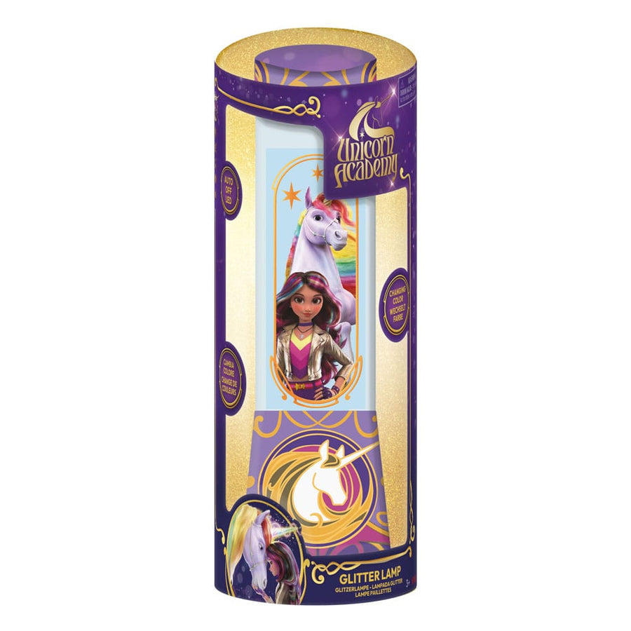 Unicorn Academy LED Glitter Lamps 15 cm Display (12)