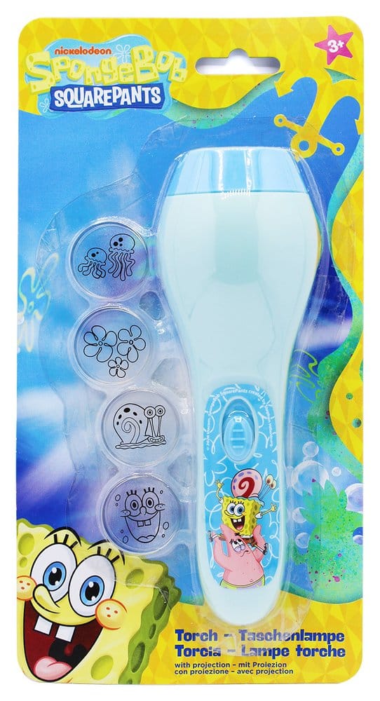 Spongebob Projection Flashlight with 4 Motifs