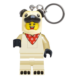 LEGO Minifigures Light-Up Keychain Pug 8 cm