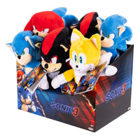 Sonic - The Hedgehog Movie 3 Plush Figures Wave 1 23 cm Assortment (8)