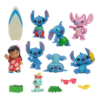 Lilo & Stitch Mini Figure 8-Pack Stitch Deluxe Figure Set 7 cm