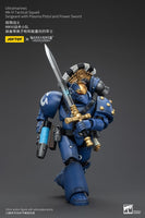 Warhammer The Horus Heresy - Action Figure 1/18 - Ultramarines MK VI Tactical Squad Sergeant with Plasma Pistol and Power Sword