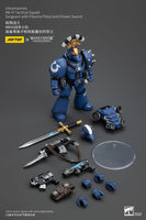 Warhammer The Horus Heresy - Action Figure 1/18 - Ultramarines MK VI Tactical Squad Sergeant with Plasma Pistol and Power Sword