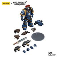 Warhammer The Horus Heresy - Action Figure 1/18 - Ultramarines Legion MKIII Tactical Squad Sergeant with Power Sword